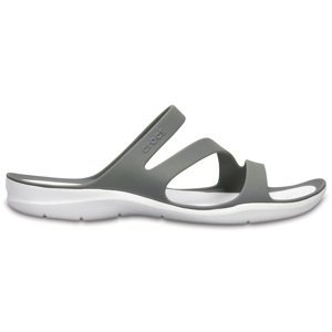 Dámské sandále crocs swiftwater šedá/bílá 39-40