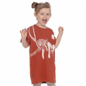 Dětské tričko bushman marabu ii červená 116