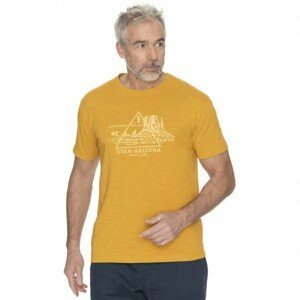 Pánské tričko bushman deming žlutá s