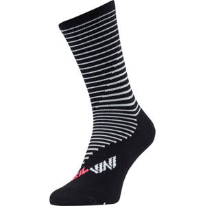 Unisex cyklo ponožky silvini ferugi černá/červená 36-38