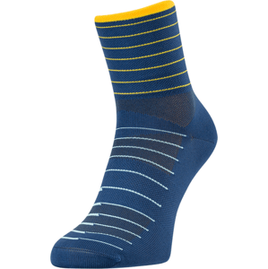 Unisex ponožky silvini bevera tmavě modrá/žlutá 36-38