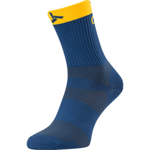Unisex ponožky silvini orato tmavě modrá/žlutá 36-38