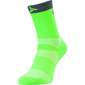 Unisex ponožky silvini orato zelená/tmavě šedá 36-38