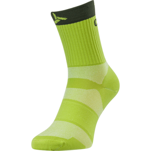 Unisex ponožky silvini orato limetková/zelená 36-38