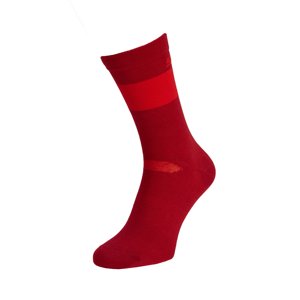 Unisex cyklo ponožky silvini bardiga vínová/červená 39-41