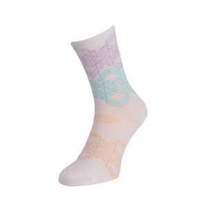 Unisex cyklo ponožky silvini dogana bílá 36-38