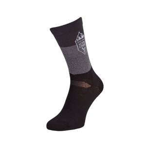 Unisex cyklo ponožky silvini ferugi černá 45-47