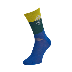 Unisex cyklo ponožky silvini ferugi modrá 36-38