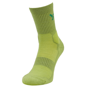 Unisex merino ponožky silvini lattari neonově žlutá 36-38