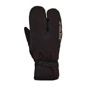Unisex tří prstové rukavice silvini cerreto černá xl