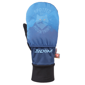 Unisex primaloft rukavice silvini montignoso modrá s