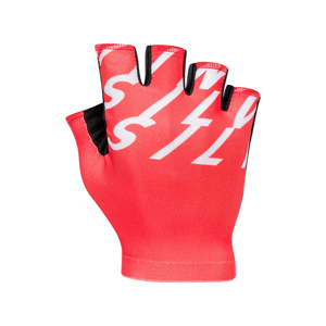 Unisex cyklo rukavice silvini sarca červená/bílá xxl