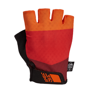 Pánské cyklo rukavice silvini anapo červená/oranžová xl