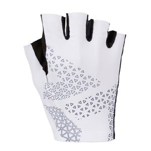 Unisex cyklo rukavice silvini sarca bílá xl