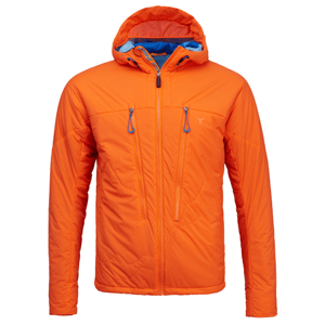 Pánská větruodolná bunda silvini lupo oranžová/modrá xl