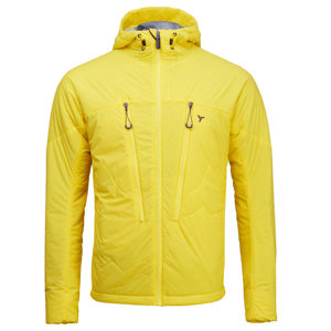 Pánská větruodolná bunda silvini lupo neonově žlutá/tmavě šedá m