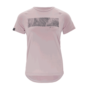 Dámské funkční tričko silvini giona světle růžová xxl