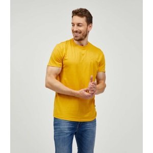 Pánské triko sepot sam 73 žlutá s
