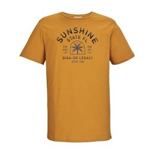 Pánské bavlněné tričko killtec 130 žlutá xxl