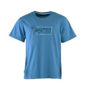 Pánské tričko bushman darwin modrá xl