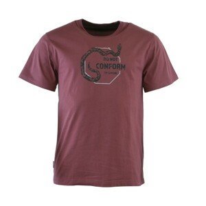 Pánské tričko bushman darwin vínová xl