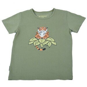 Dětské tričko bushman marabu iii zelená 152