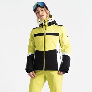 Dámská zimní lyžařská bunda dare2b vitilised žlutá/černá 34