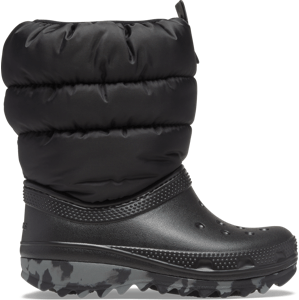 Dětské zimní boty crocs classic neo puff černá 37-38