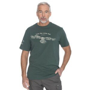 Pánské tričko bushman čso sýček tmavě zelená xl