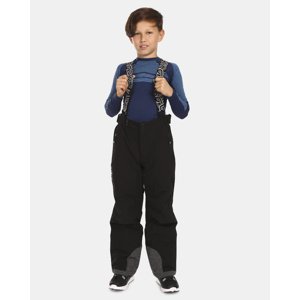 Dětské lyžařské kalhoty kilpi mimas-j černá 152