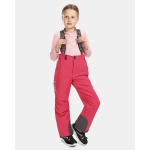 Dětské lyžařské kalhoty kilpi mimas-j růžová 134-140