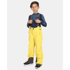 Dětské lyžařské kalhoty kilpi mimas-j žlutá 152