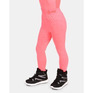 Dívčí bezešvé termo kalhoty kilpi oline-jg růžová 10