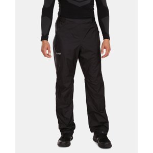 Pánské nepromokavé outdoorové kalhoty kilpi alpin-m černá xl