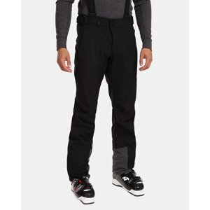 Pánské softshellové lyžařské kalhoty kilpi rhea-m černá xl