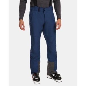 Pánské softshellové lyžařské kalhoty kilpi rhea-m tmavě modrá 4xl
