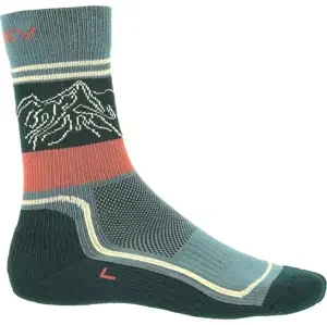 Sportovní ponožky viking boosocks heavy lady tyrkysová/zelená 41-43
