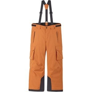 Dětské lyžařské kalhoty reima laskija oranžová 134