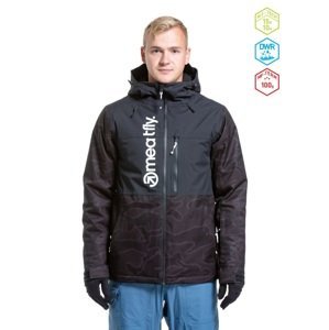 Pánská snb & ski bunda meatfly manifold černá xxl