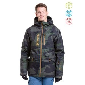 Pánská snb & ski bunda meatfly helios camo xl