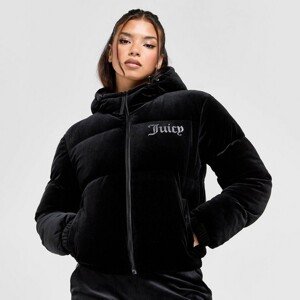Juicy Couture Bunda Zimní Dmnt Vlr Jkt Blk
