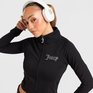 Juicy Couture Mikina Rozepínací   S Kapucí Dmnt Blk