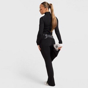 Juicy Couture Kalhoty  Dmnt Fold Over Pant Blk