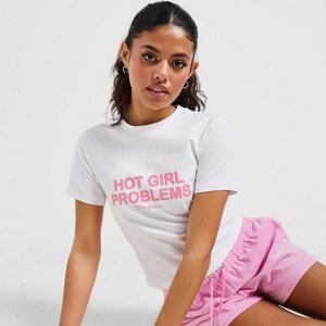 Juicy Couture Tričko Hot Girl T Wht/pnk