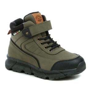 American Club XT142-24 khaki zimní boty - EU 34