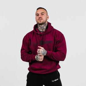 GymBeam Mikina PRO Hoodie Burgundy - XL