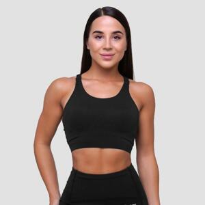 GymBeam Pulse Running Sports Bra Black - L