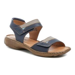 Josef Seibel 76719 Debra 19 navy dámské nadměrné sandály - EU 43