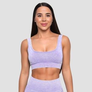 GymBeam Bezešvá sportovní podprsenka Lift Violet - L