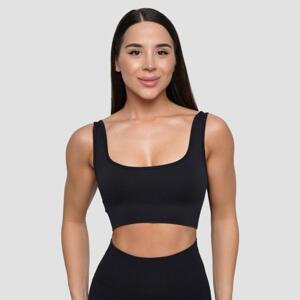 GymBeam Bezešvá sportovní podprsenka Lift Black - L
